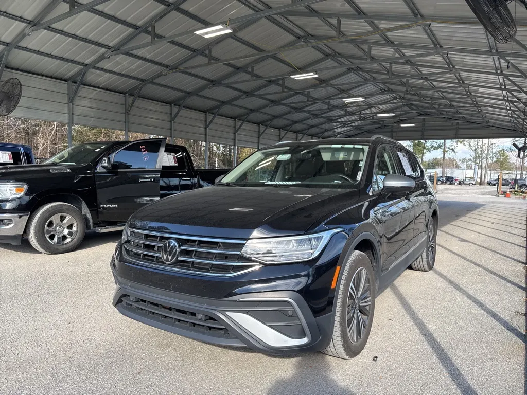 Black 2024 Volkswagen Tiguan 2.0T Wolfsburg Edition for sale in Summerville, SC