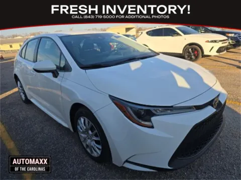 White 2022 Toyota Corolla LE for sale in Summerville, SC