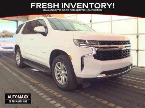White 2021 Chevrolet Tahoe LS for sale in Summerville, SC