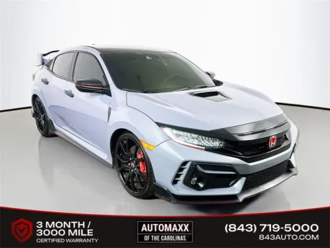 Gray 2021 Honda Civic Type R Touring for sale in Summerville, SC