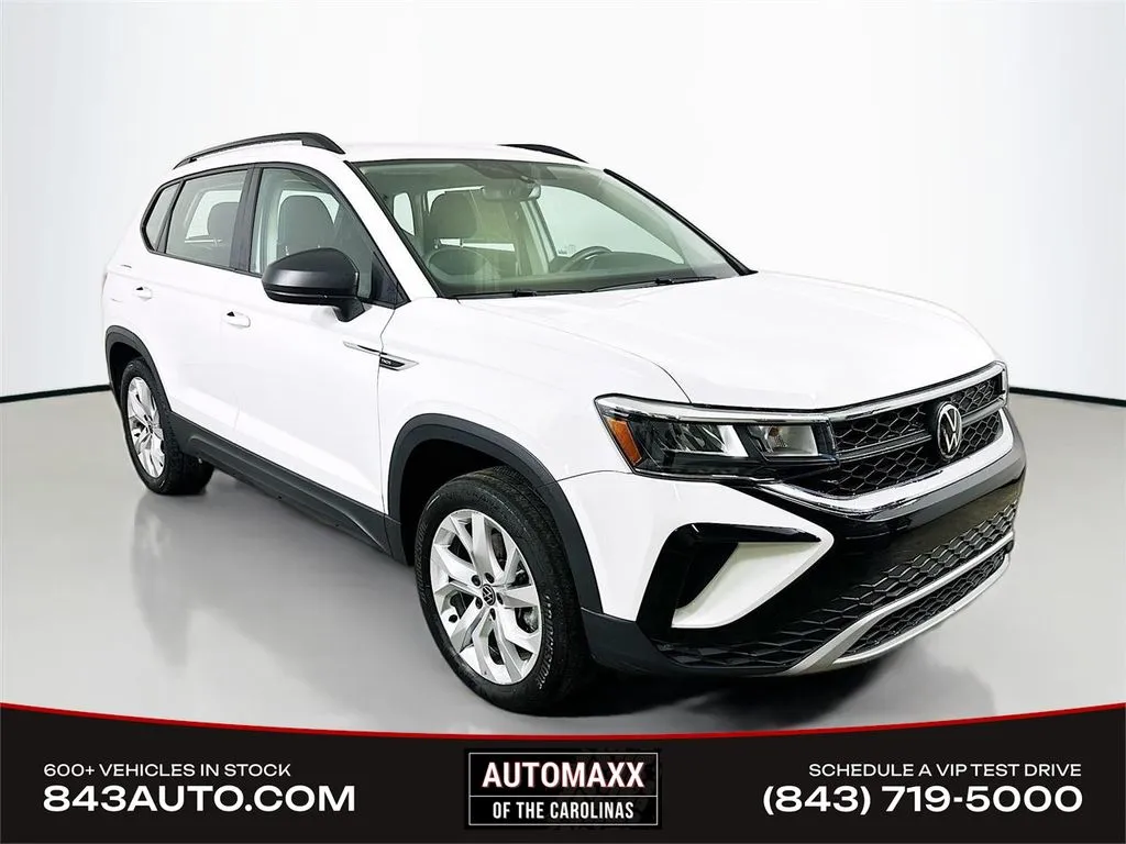 White 2023 Volkswagen Taos 1.5T S for sale in Summerville, SC