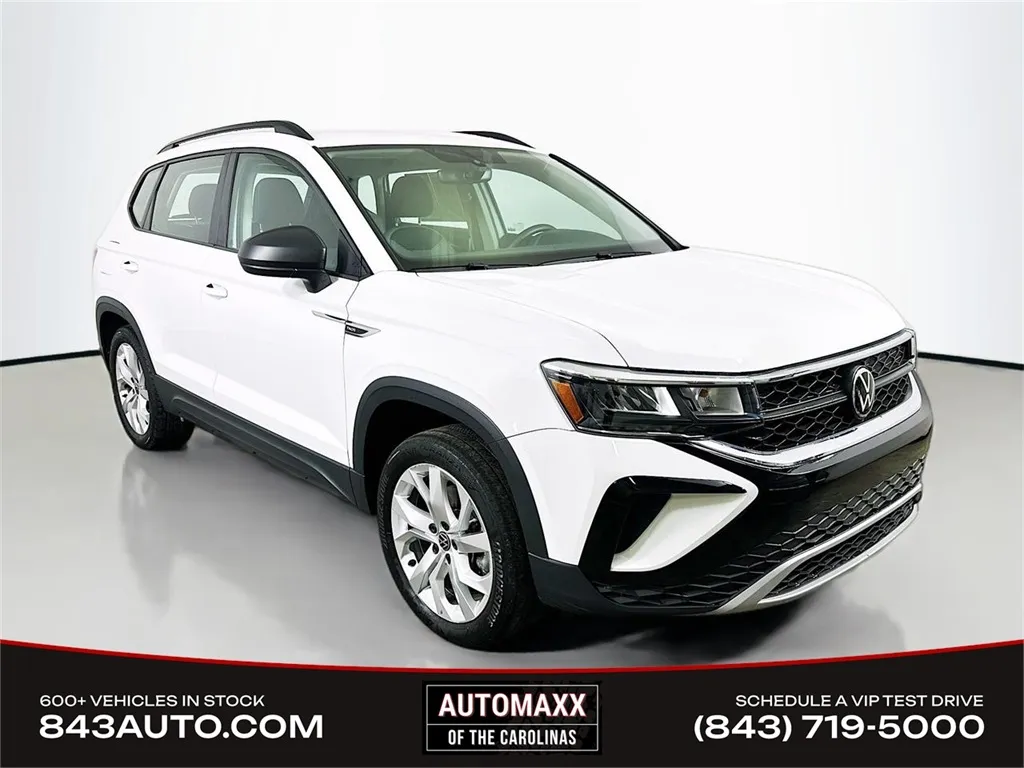 White 2023 Volkswagen Taos 1.5T S for sale in Summerville, SC