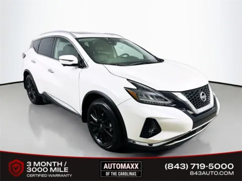 White 2024 Nissan Murano Platinum for sale in Summerville, SC