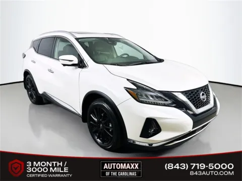 White 2024 Nissan Murano Platinum for sale in Summerville, SC