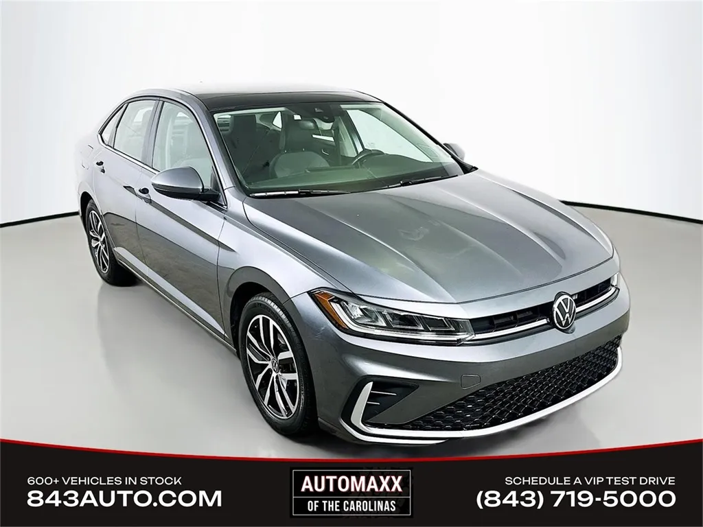 Black 2025 Volkswagen Jetta 1.5T SE for sale in Summerville, SC