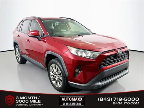 Red 2019 Toyota RAV4 XLE Premium for sale in Summerville, SC