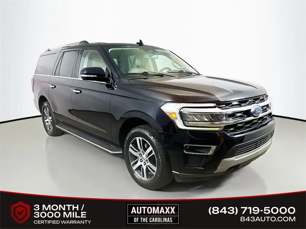 Black 2023 Ford Expedition Max Limited for sale in Summerville, SC