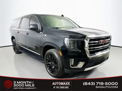Black 2021 GMC Yukon XL SLT for sale in Summerville, SC