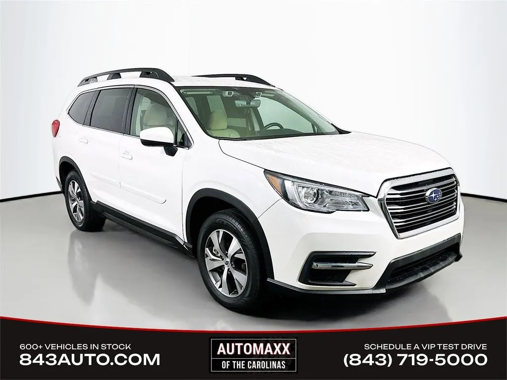 White 2022 Subaru Ascent Premium for sale in Summerville, SC