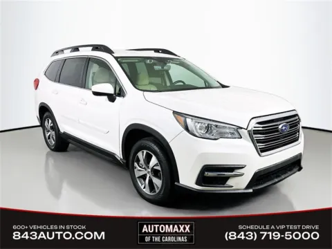 White 2022 Subaru Ascent Premium for sale in Summerville, SC
