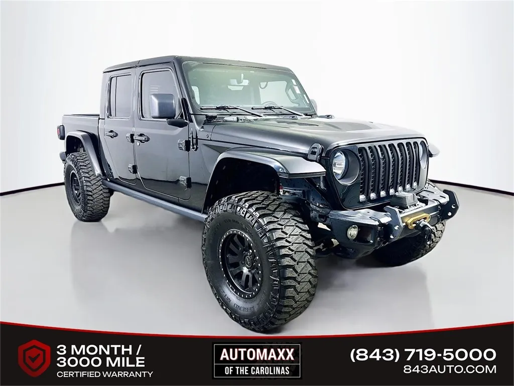 Black 2022 Jeep Gladiator Rubicon for sale in Summerville, SC
