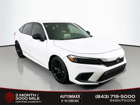 White 2024 Honda Civic Sport for sale in Summerville, SC