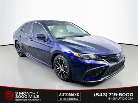 Blue 2022 Toyota Camry SE for sale in Summerville, SC