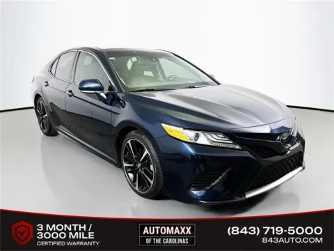 Green 2020 Toyota Camry XSE V6 for sale in Summerville, SC