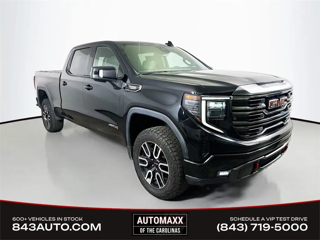 Black 2022 GMC Sierra 1500 AT4 for sale in Summerville, SC