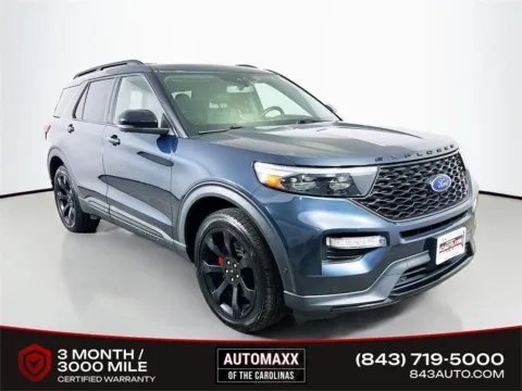 Blue 2022 Ford Explorer ST for sale in Summerville, SC