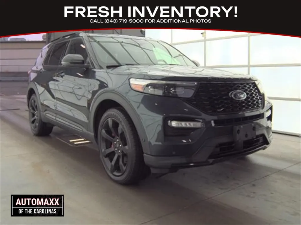 Blue 2022 Ford Explorer ST for sale in Summerville, SC