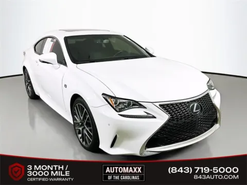 Silver 2017 Lexus RC 200t for sale in Summerville, SC