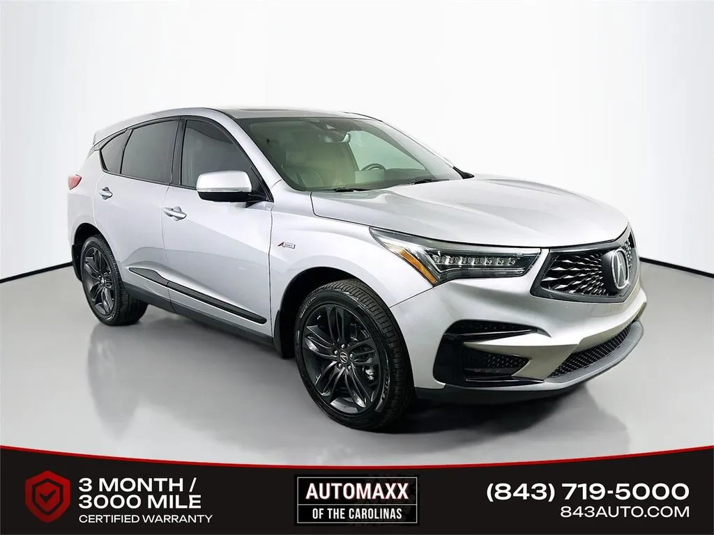 Silver 2021 Acura RDX A-Spec Package for sale in Summerville, SC