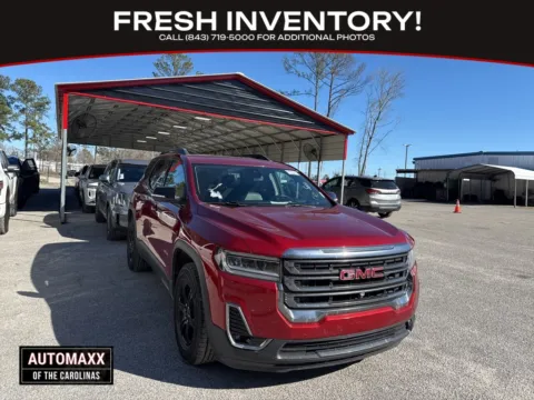 Red 2021 GMC Acadia AT4 for sale in Summerville, SC