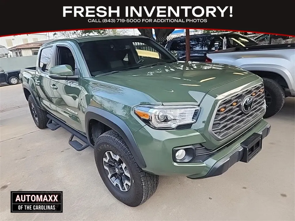 Green 2021 Toyota Tacoma TRD Sport for sale in Summerville, SC