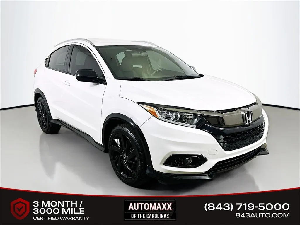 White 2022 Honda HR-V Sport for sale in Summerville, SC
