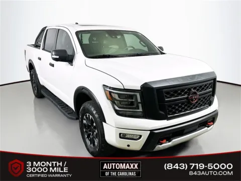 White 2024 Nissan Titan PRO-4X for sale in Summerville, SC