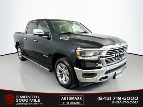 Black 2019 Ram 1500 Laramie for sale in Summerville, SC
