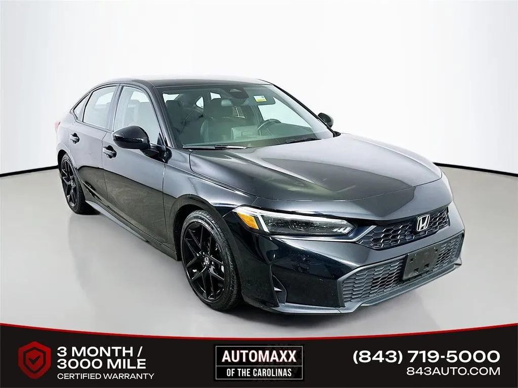 Black 2025 Honda Civic Sport for sale in Summerville, SC