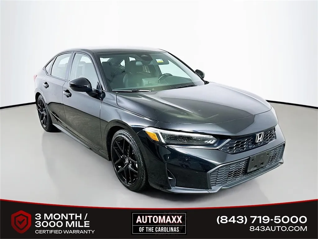 Black 2025 Honda Civic Sport for sale in Summerville, SC