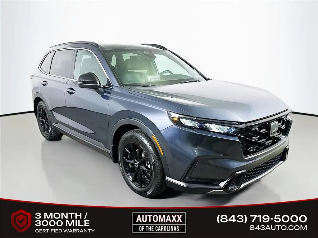 Silver 2025 Honda CR-V Hybrid Sport-L for sale in Summerville, SC
