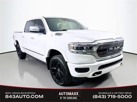 White 2020 Ram 1500 Limited for sale in Summerville, SC