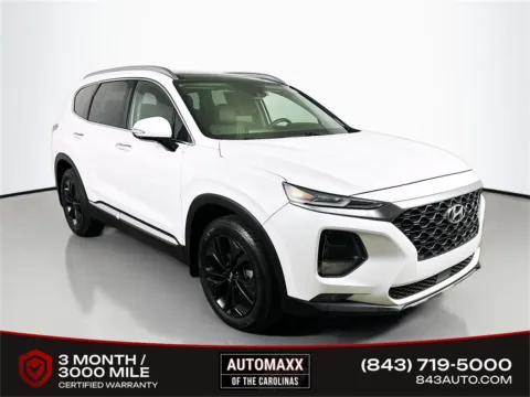 White 2020 Hyundai Santa Fe SEL for sale in Summerville, SC