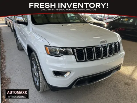 White 2021 Jeep Grand Cherokee Limited for sale in Summerville, SC