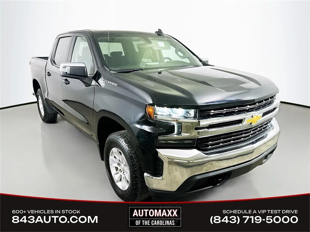 Black 2021 Chevrolet Silverado 1500 LT for sale in Summerville, SC