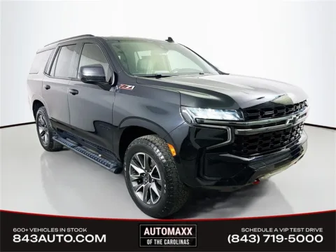 Black 2021 Chevrolet Tahoe Z71 for sale in Summerville, SC