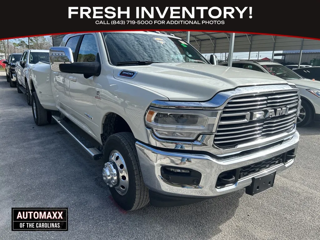 White 2024 Ram 3500 Laramie for sale in Summerville, SC