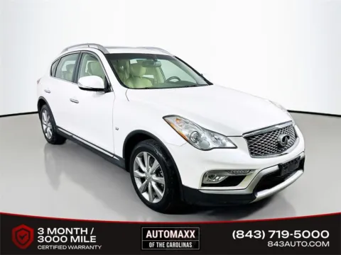 White 2017 INFINITI QX50 for sale in Summerville, SC
