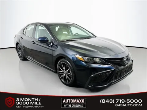 Green 2021 Toyota Camry SE for sale in Summerville, SC
