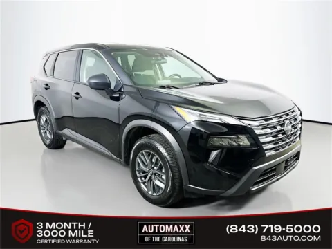 Black 2024 Nissan Rogue S for sale in Summerville, SC