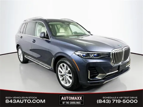 Gray 2019 BMW X7 xDrive50i for sale in Summerville, SC