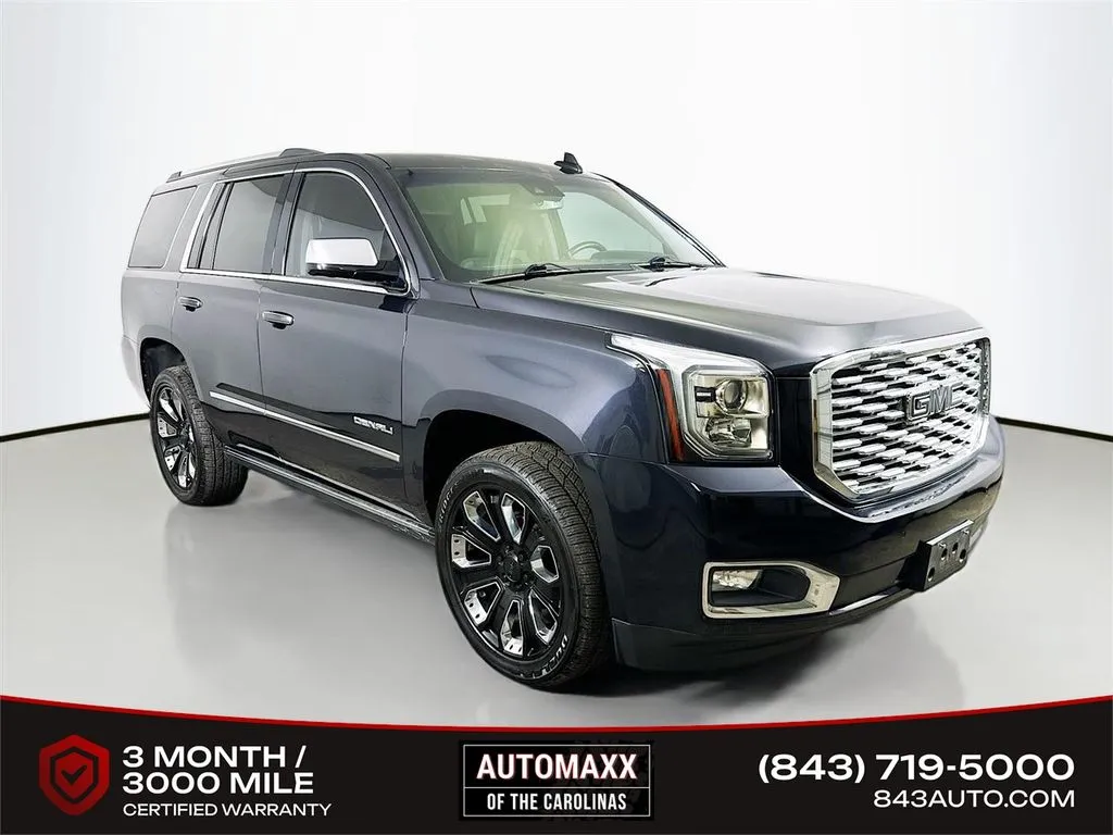 Black 2020 GMC Yukon Denali for sale in Summerville, SC