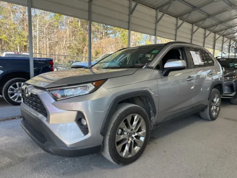 Silver 2021 Toyota RAV4 XLE Premium for sale in Summerville, SC