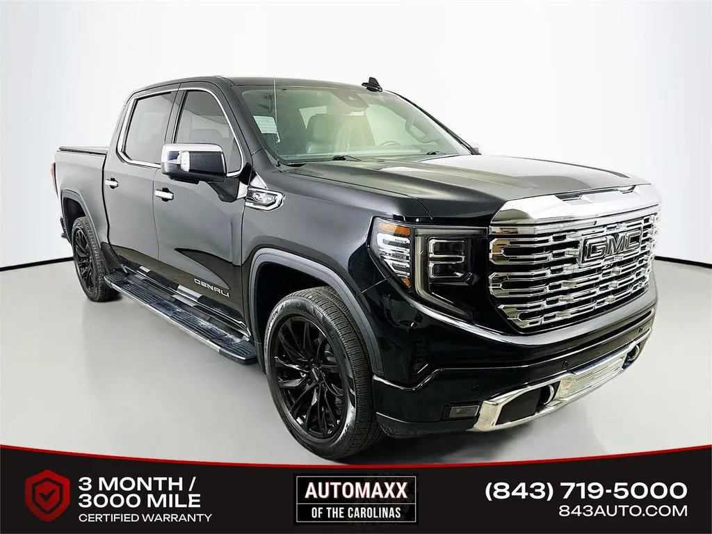 Black 2022 GMC Sierra 1500 Denali for sale in Summerville, SC