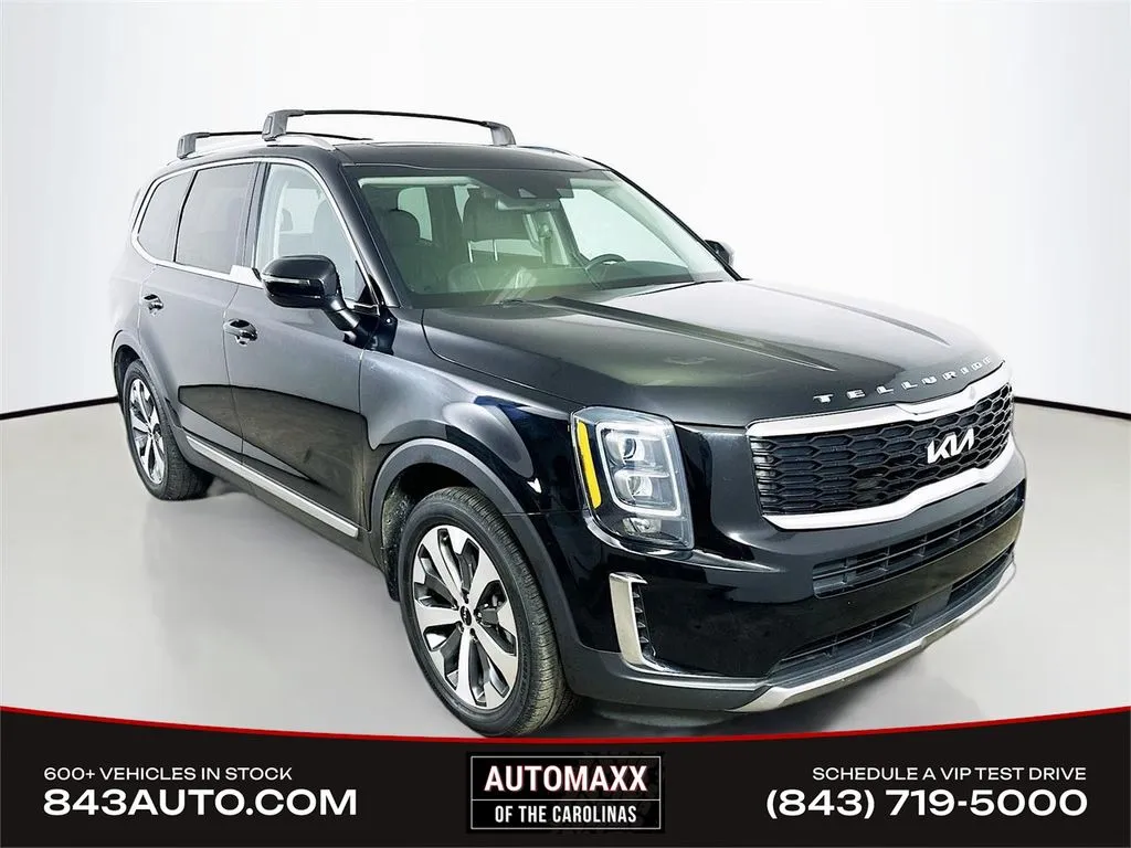 Black 2022 Kia Telluride EX for sale in Summerville, SC