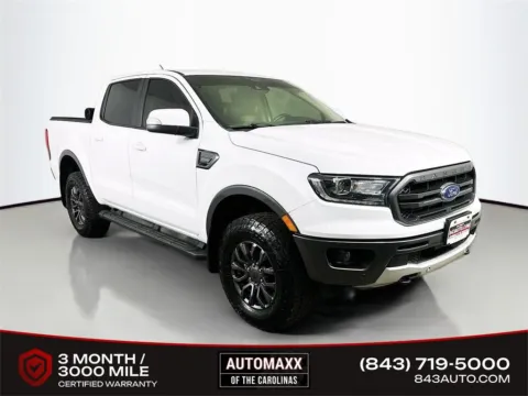 White 2022 Ford Ranger Lariat for sale in Summerville, SC