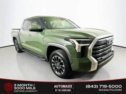 Green 2023 Toyota Tundra Limited for sale in Summerville, SC