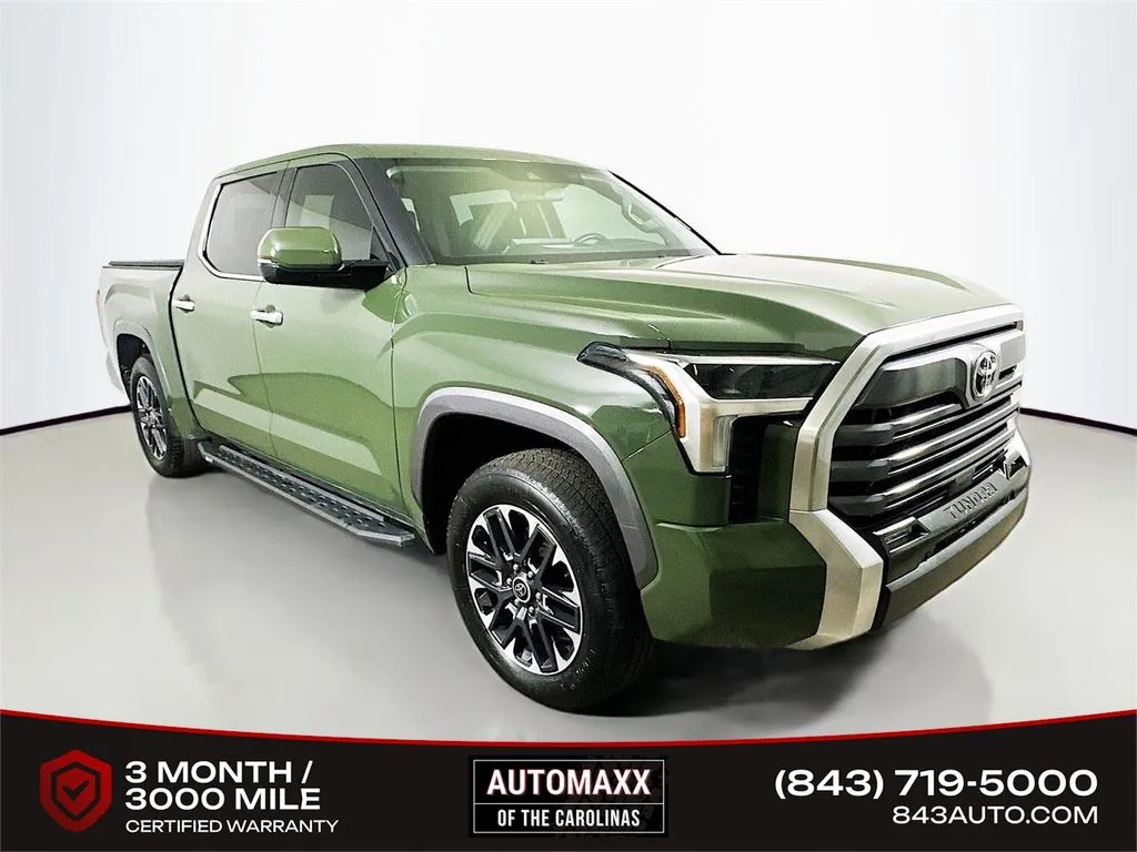 Green 2023 Toyota Tundra Limited for sale in Summerville, SC