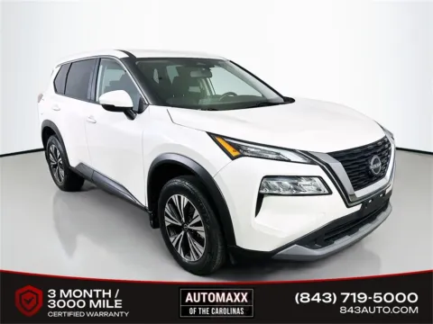 White 2023 Nissan Rogue SV for sale in Summerville, SC