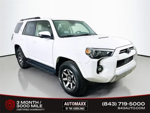 White 2024 Toyota 4Runner TRD Off-Road Premium for sale in Summerville, SC
